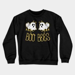 Boo Bees Funny Halloween Matching Couple Costume Crewneck Sweatshirt